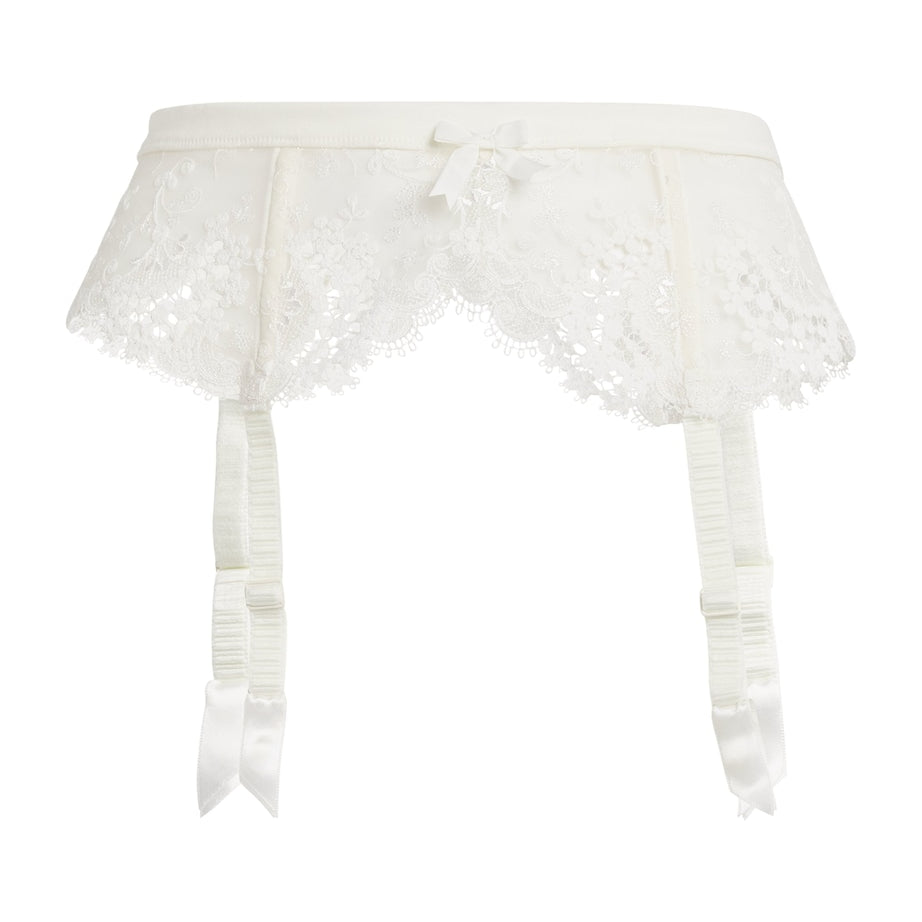 Lace Wish Garter Belt 030 NATUREL