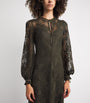 Zimmermann Green Lace-Silk Memento Maxi Dress