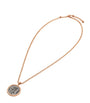 Rose Gold Coin Monete Necklace