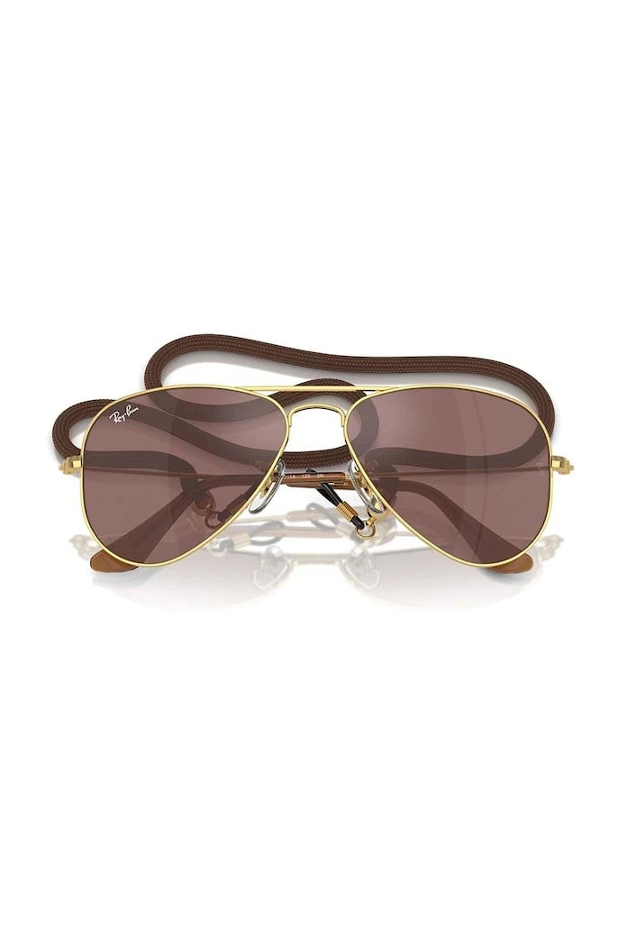 Детски слънчеви очила Ray-Ban JUNIOR AVIATOR