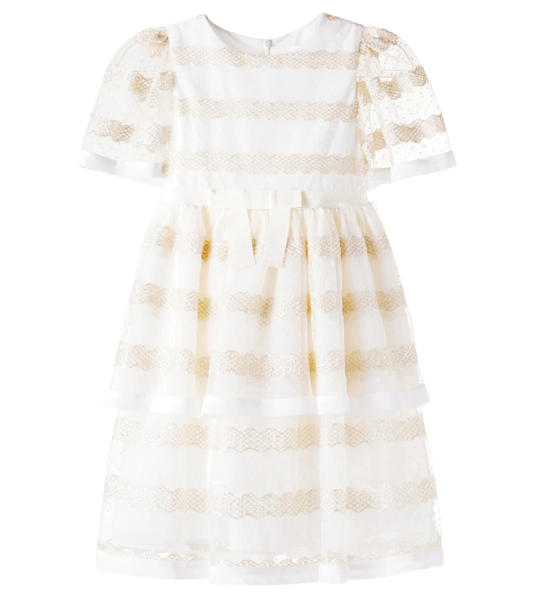 Patachou - Embroidered tulle dress
