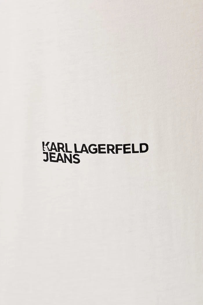 Karl Lagerfeld Jeans erkek pamuklu tişört