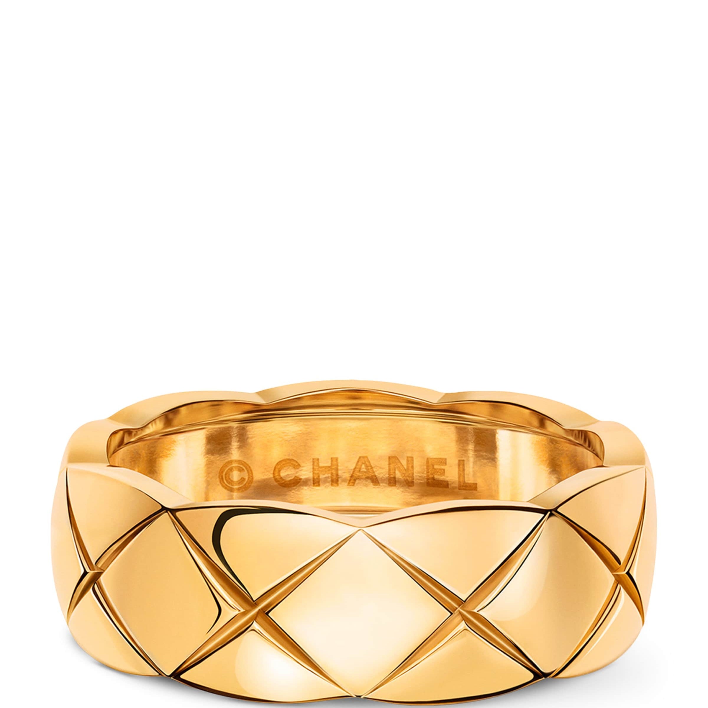 Small Yellow Gold Coco Crush Ring