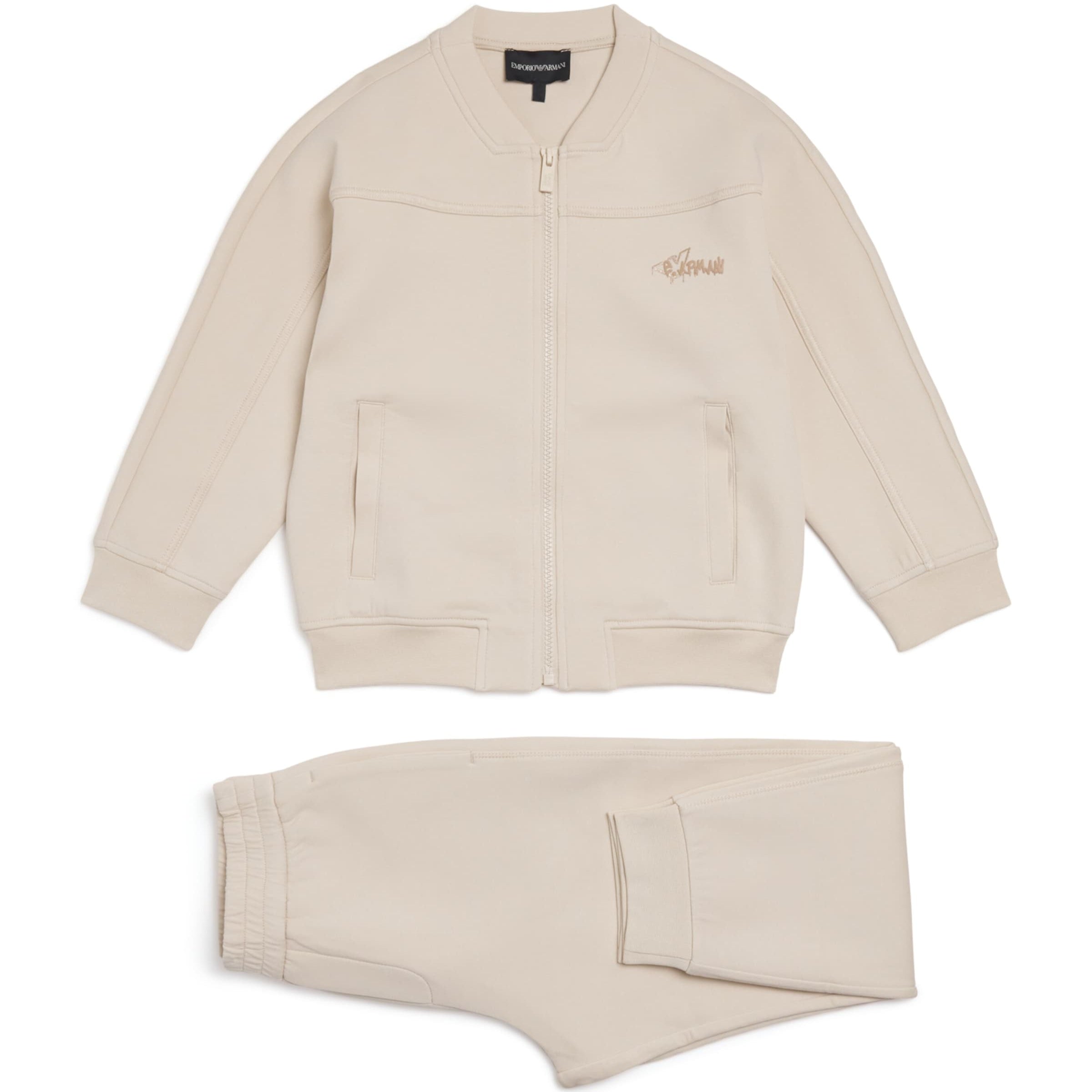Cotton-Blend Jersey Tracksuit (4-16 Years)