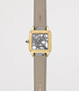 Cartier Large Yellow Gold Santos-Dumont Skeleton Watch 43.5mm