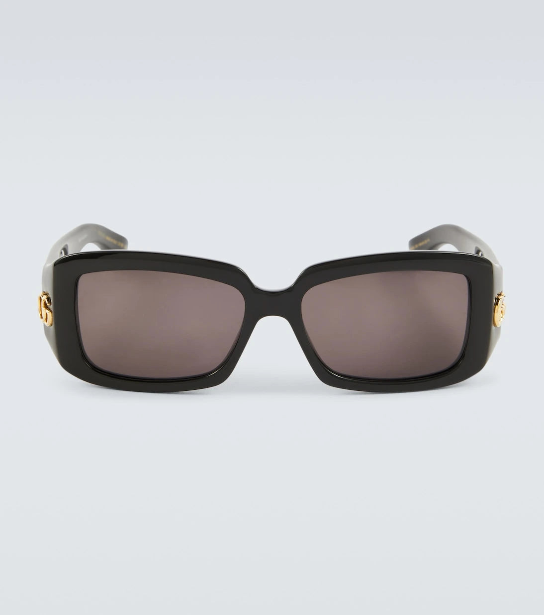 Gucci - Double G rectangular sunglasses