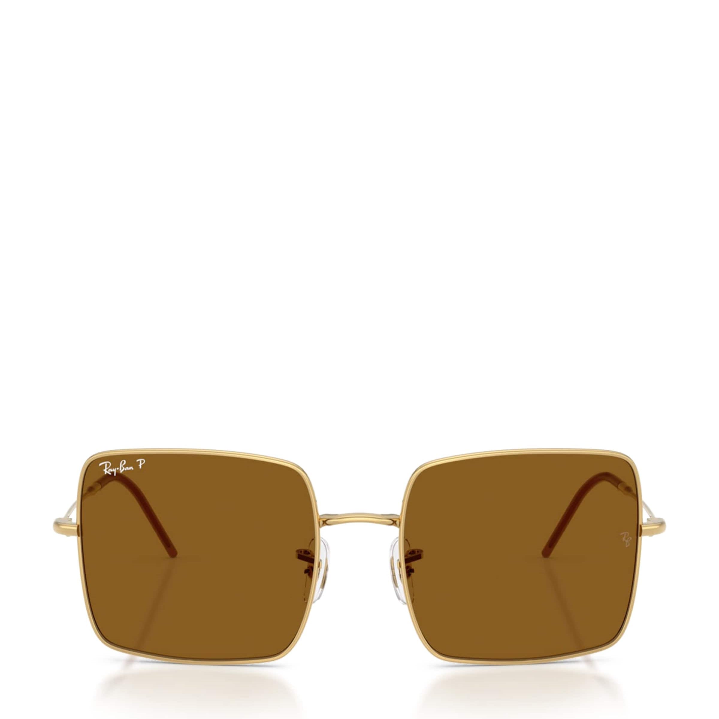 Ray-Ban Gold RBR0104S Square 1971 Reverse Sunglasses