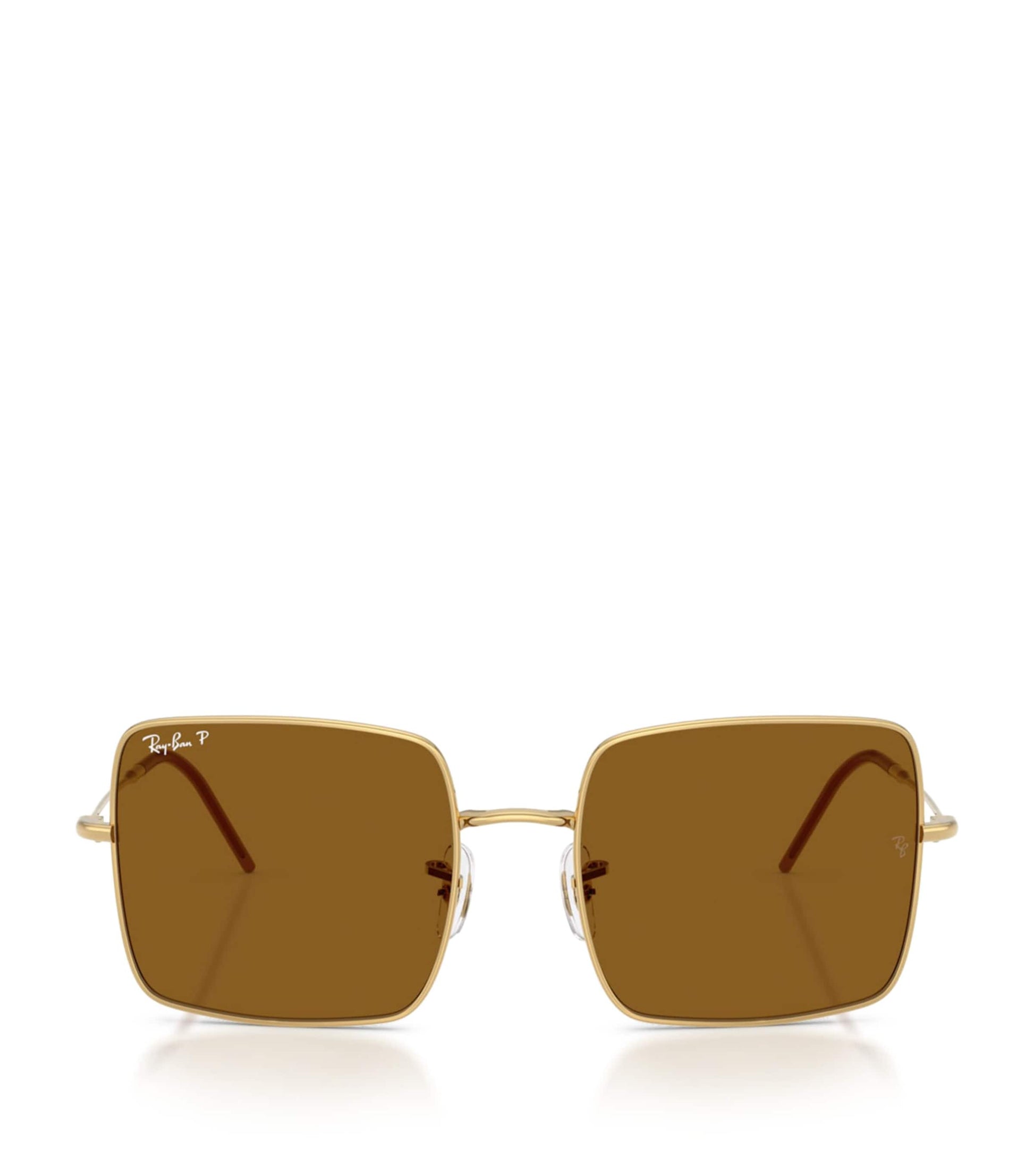 Ray-Ban Gold RBR0104S Square 1971 Reverse Sunglasses