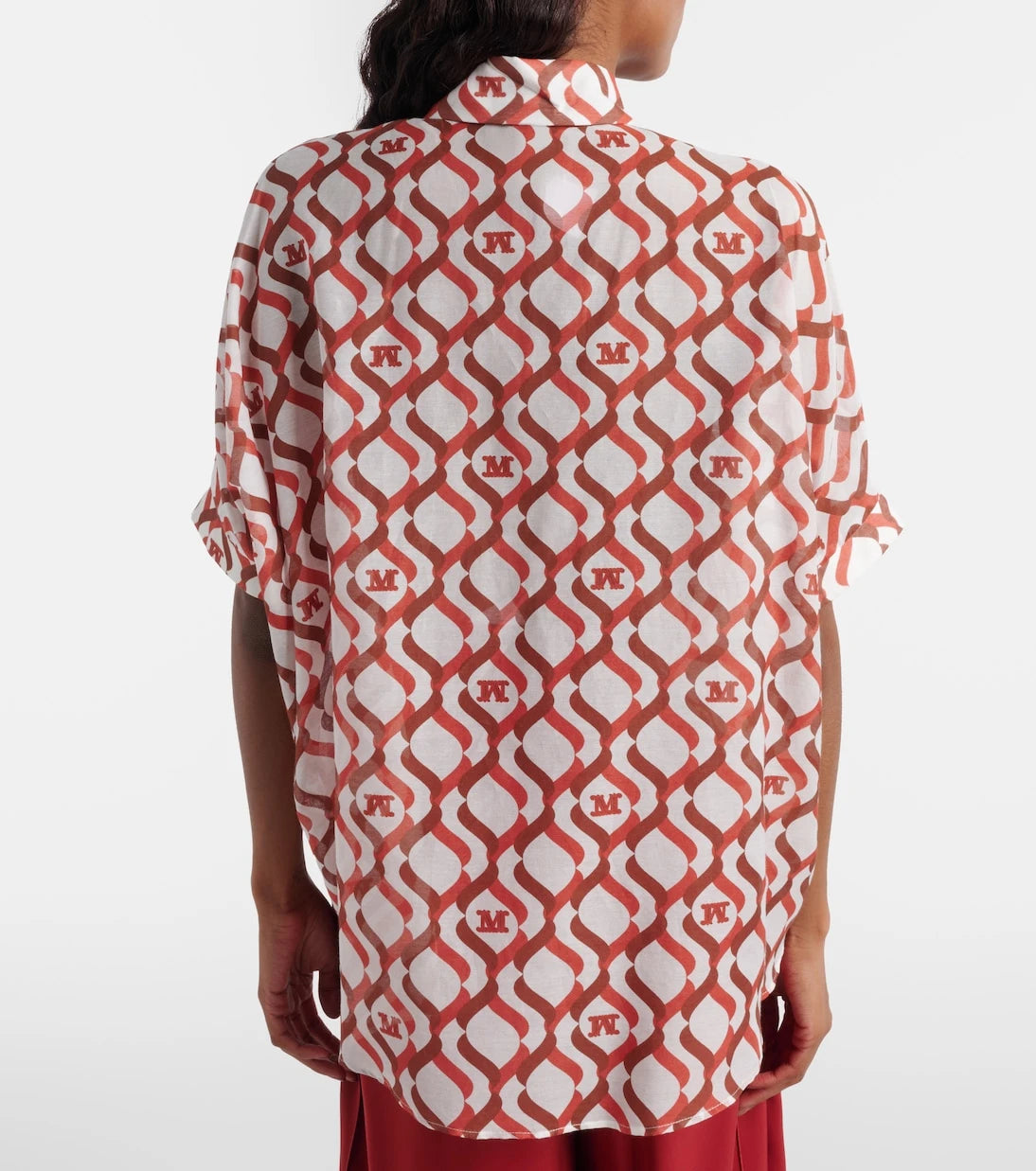 Max Mara - Ariete printed cotton and silk shirt