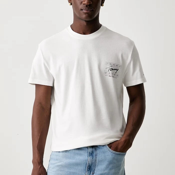 Tommy Jeans Erkek Pamuk Tişört