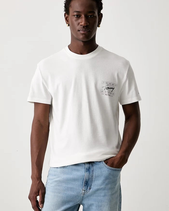 Tommy Jeans Erkek Pamuk Tişört