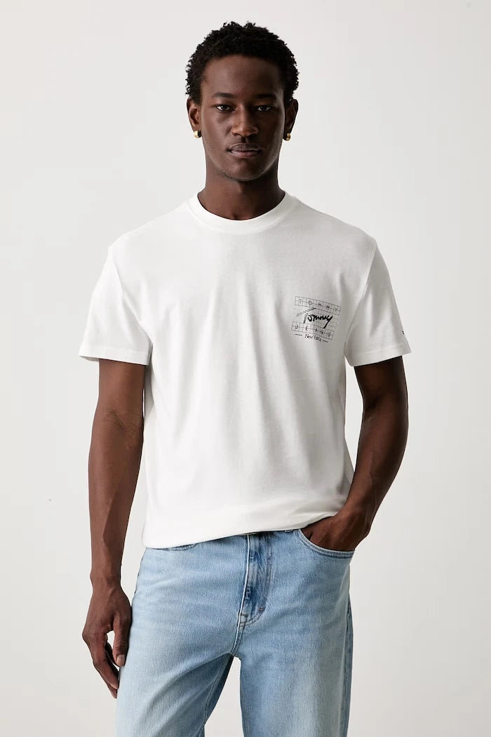 Tommy Jeans Erkek Pamuk Tişört