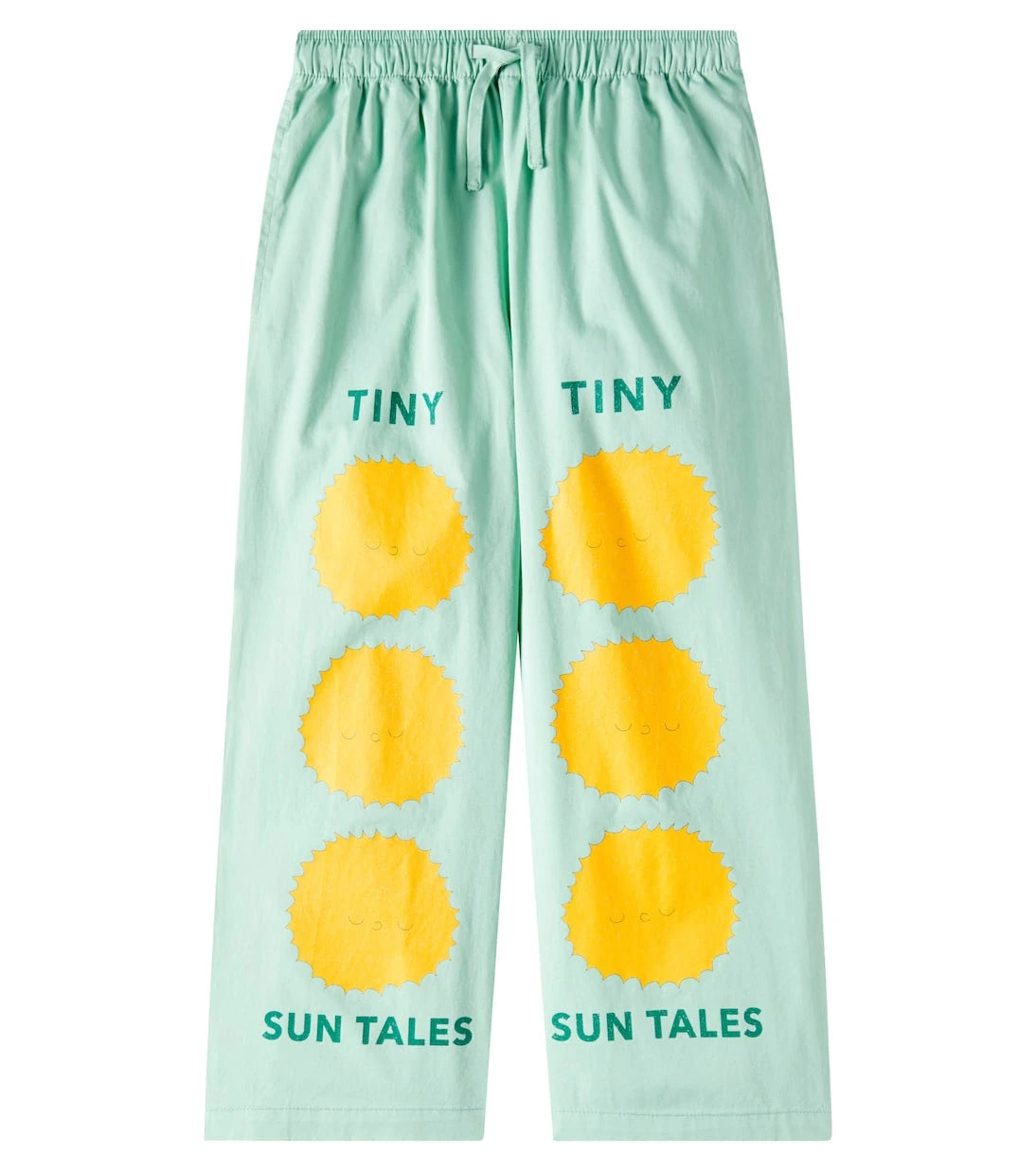 Tinycottons - Sun Tales printed cotton straight pants