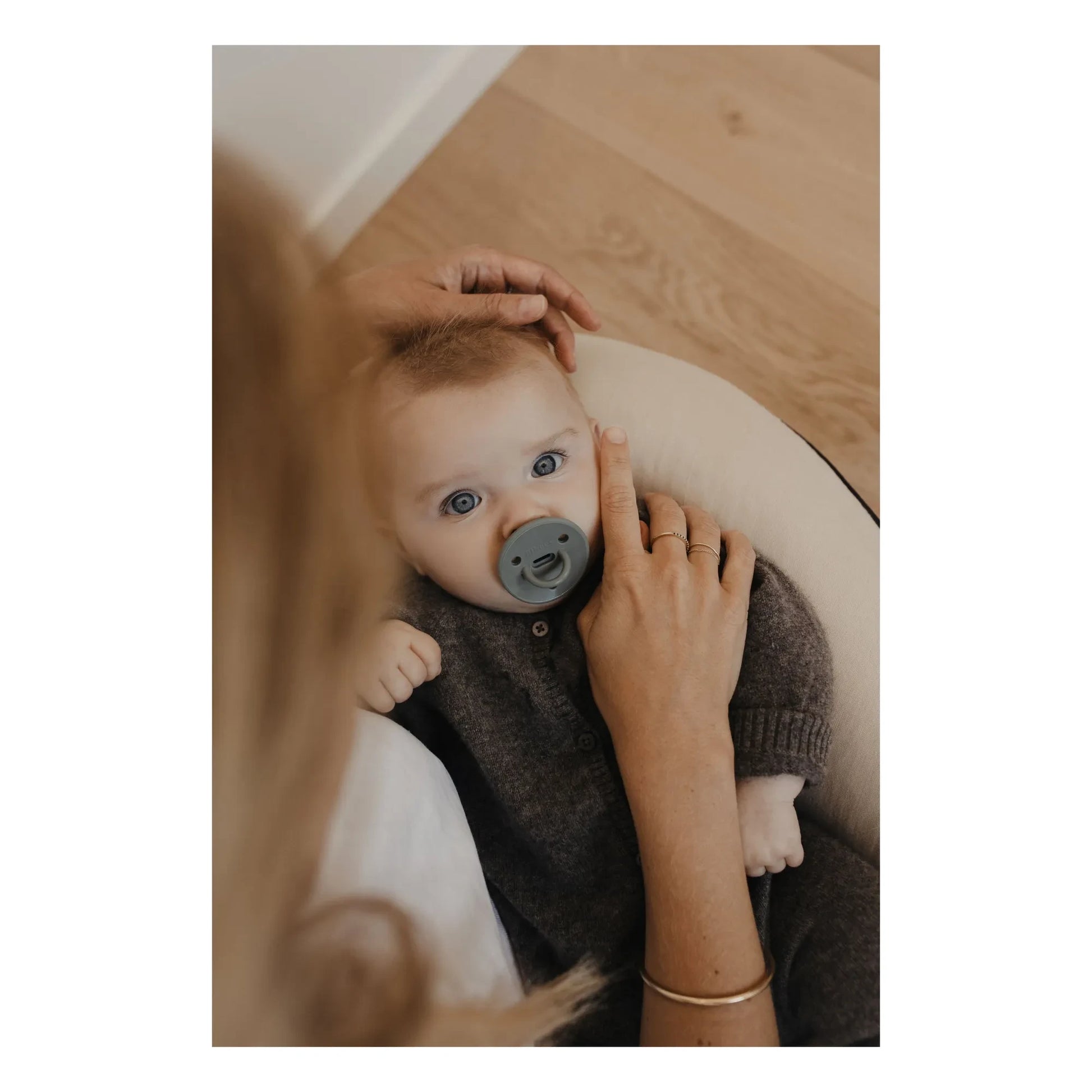 Elhée - Choochoo medical silicone teat | Grey blue