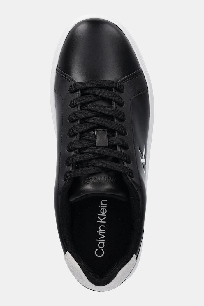 Кожени маратонки Calvin Klein CLASSIC CUPSOLE LACEUP LTH