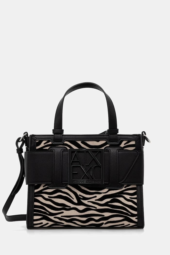 Armani Exchange kadın tote çanta, suni deri