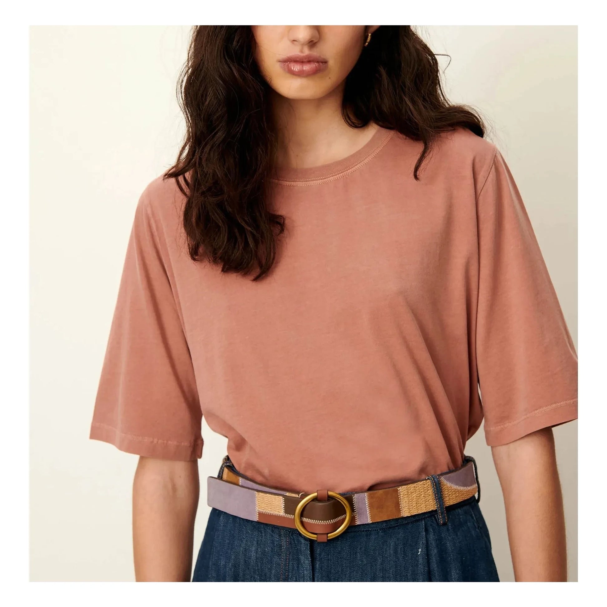 Sessùn - Sergio Cotton T-shirt | Terracotta