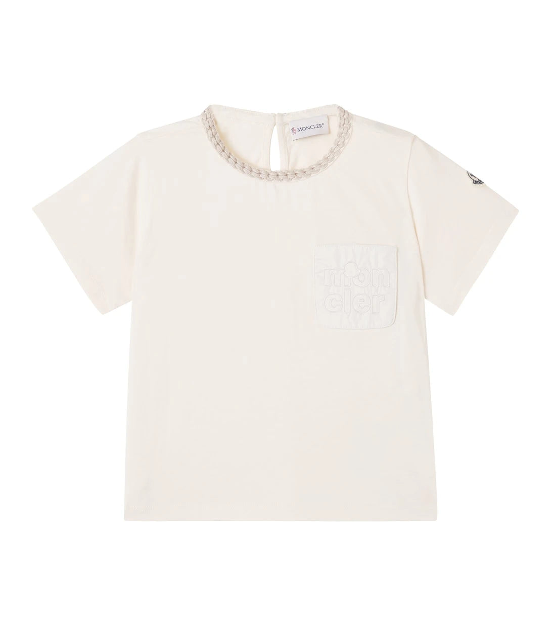 Moncler Enfant - Logo cotton jersey T-shirt