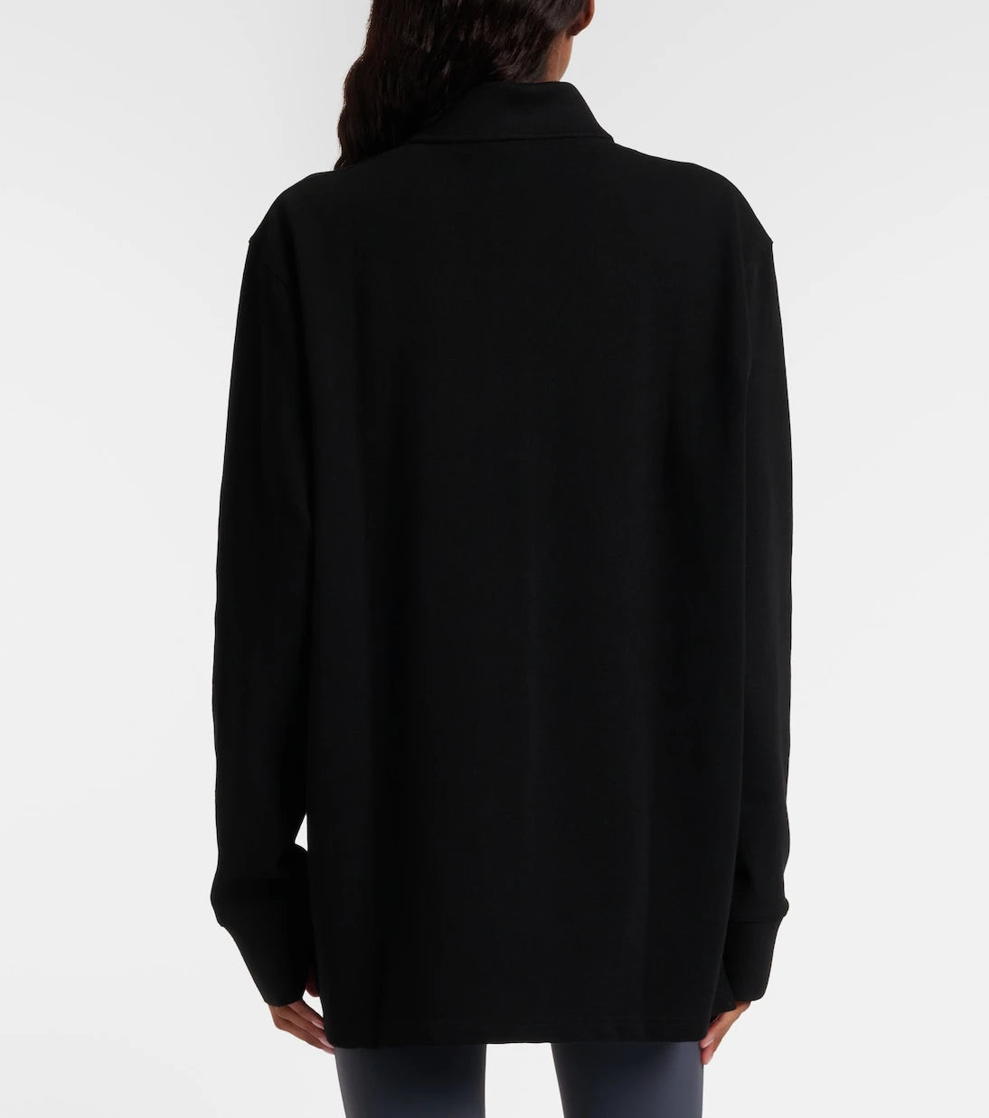 Courrèges - Cotton jersey polo sweater