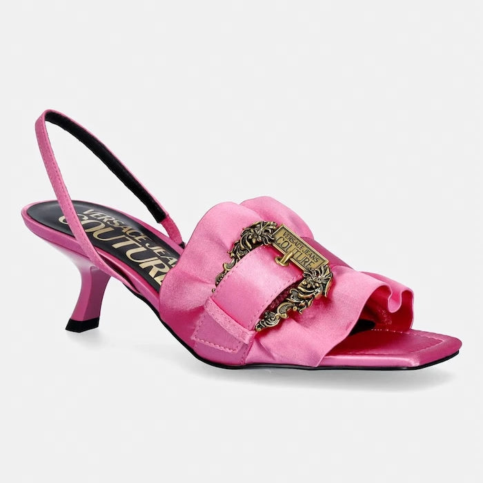Versace Jeans Couture сандали с тънък ток