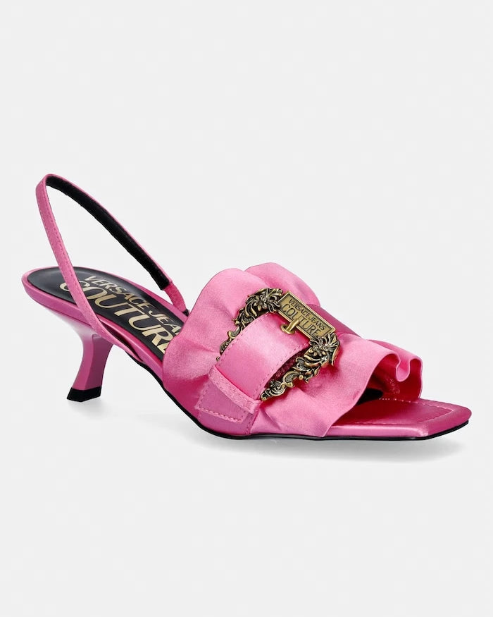 Versace Jeans Couture сандали с тънък ток