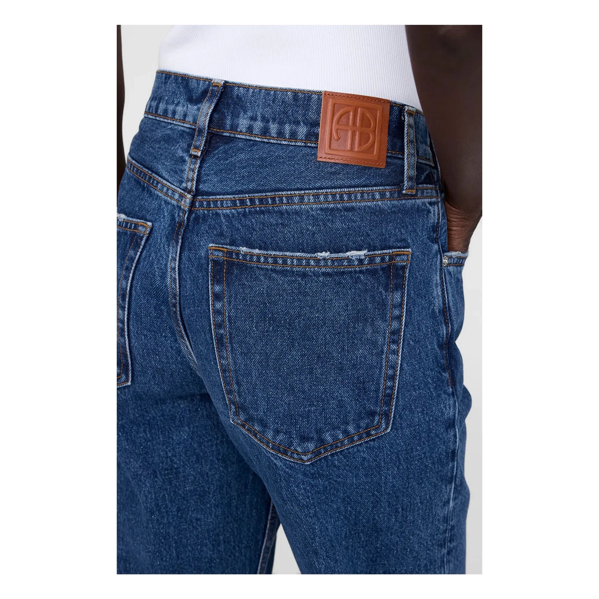 Anine Bing - Jean Roy 31" | Washed Blue