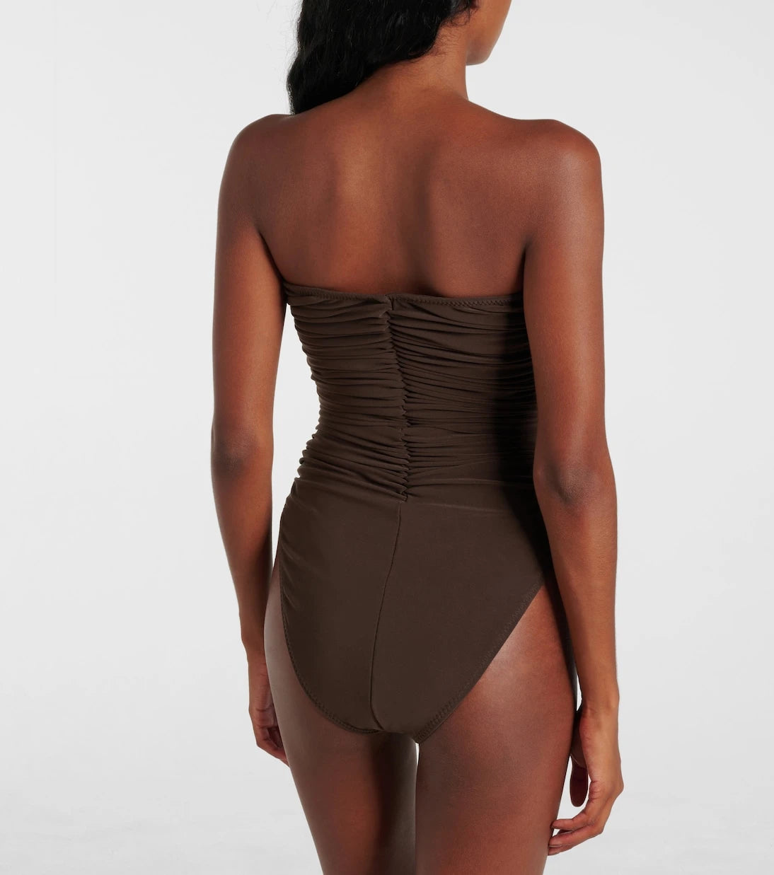 Norma Kamali - Slinky Marissa gathered swimsuit