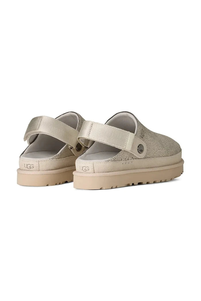 Кожени чехли UGG W Goldenstar Crackle Clog