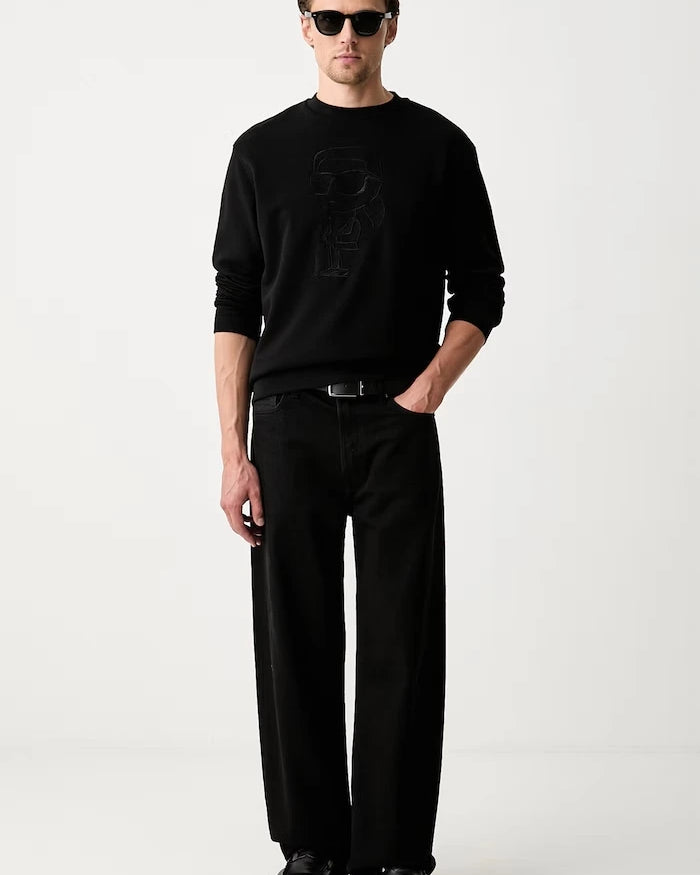 Karl Lagerfeld erkek pamuklu sweatshirt