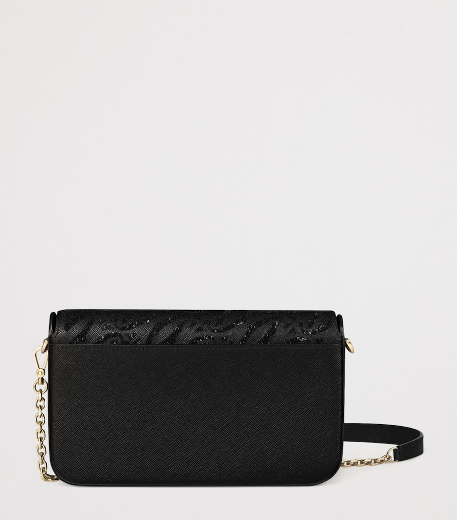 Cartier Black Mini Leather C de Cartier Shoulder Bag