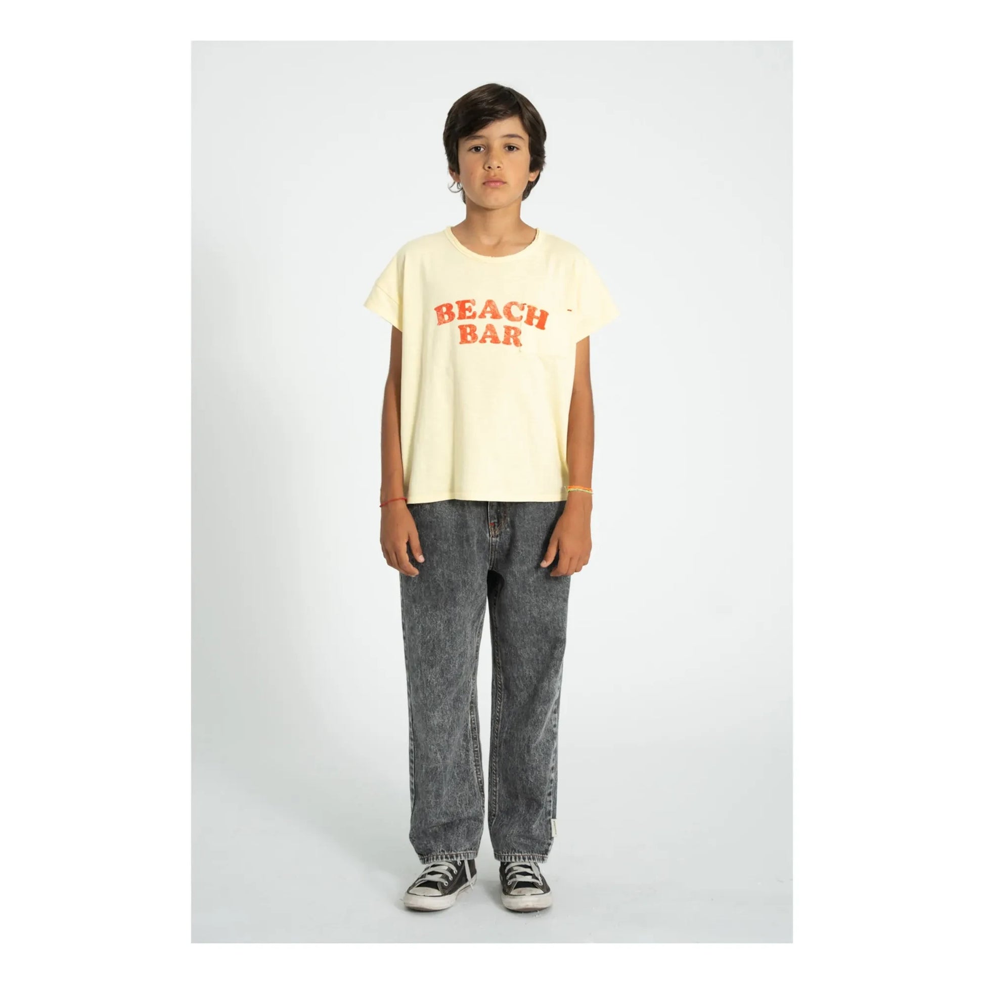 Piupiuchick - Beach Bar T-shirt | Yellow
