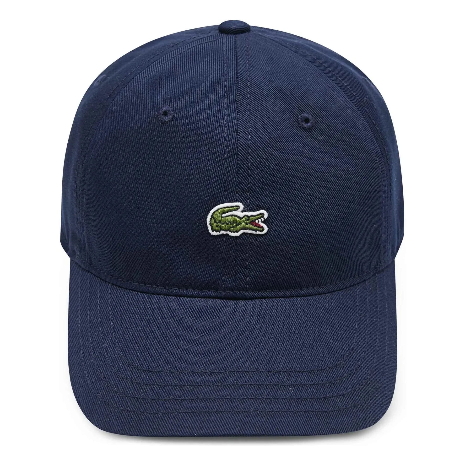 Lacoste - Logo organic cotton cap | Navy blue