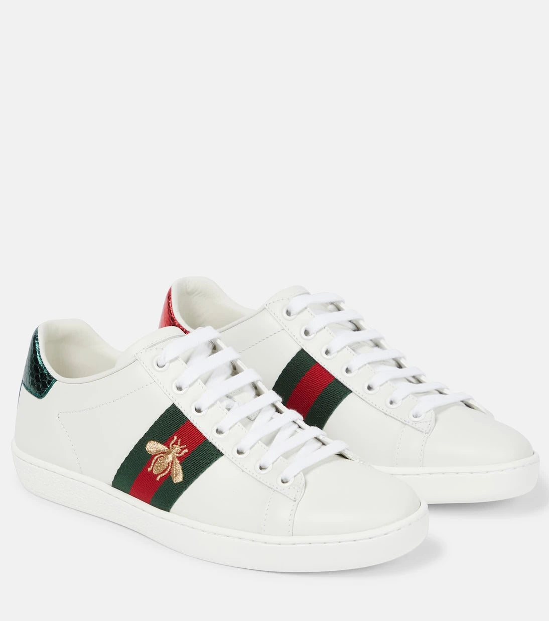 Gucci - Ace leather sneakers