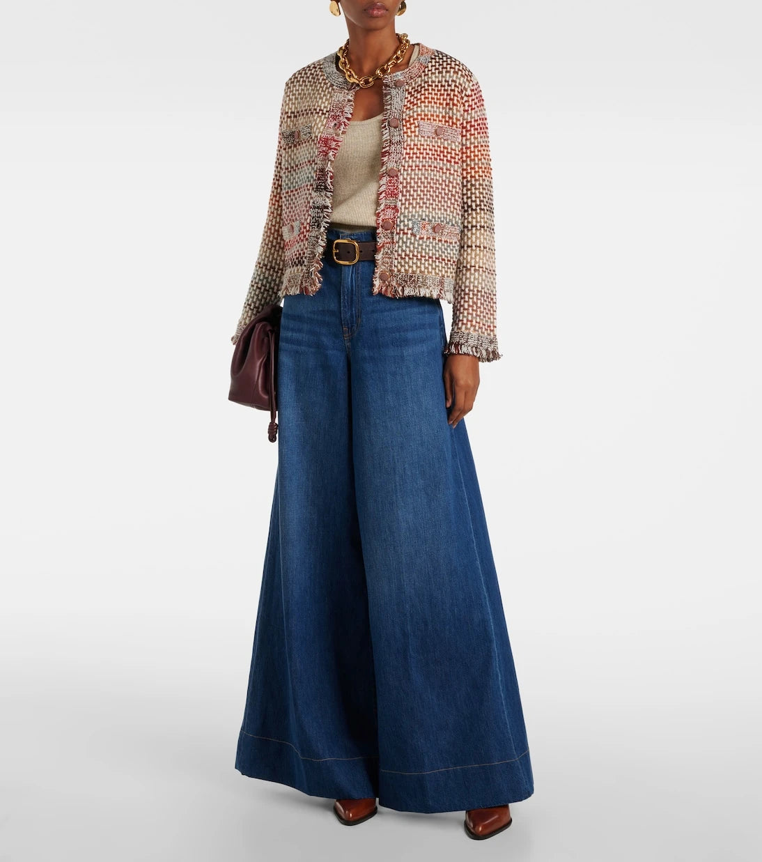 Veronica Beard - Sariyah cotton and wool-blend knit jacket
