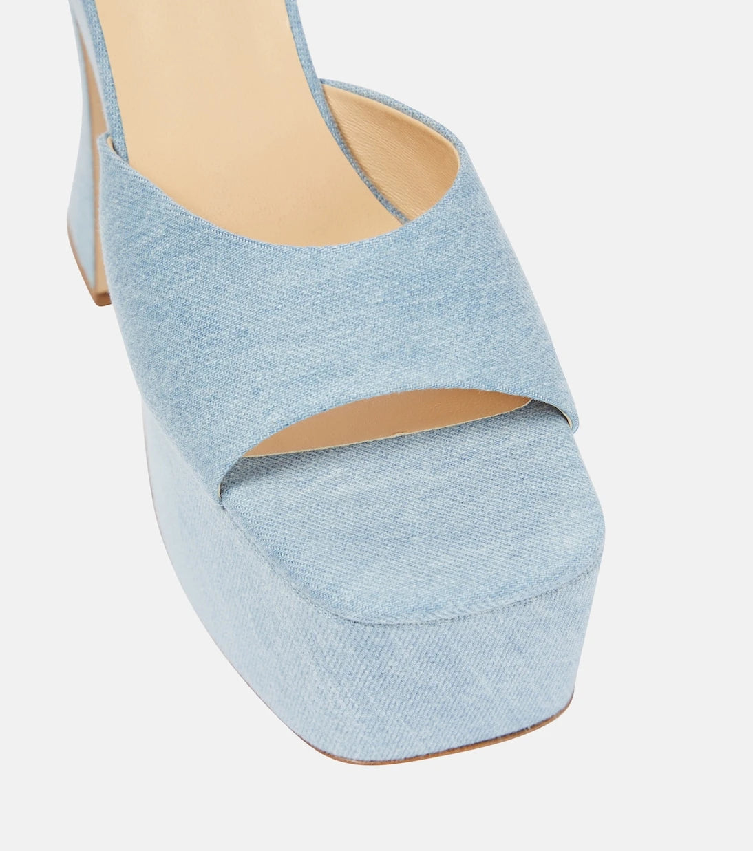 Magda Butrym - Denim platform mules