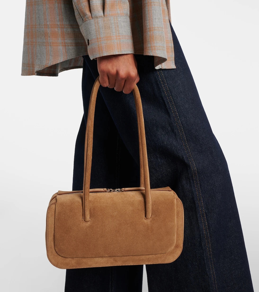 Aesther Ekme - Lagune Mini suede shoulder bag