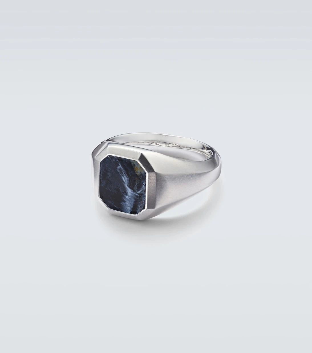 David Yurman - Streamline® sterling silver ring with pietersite