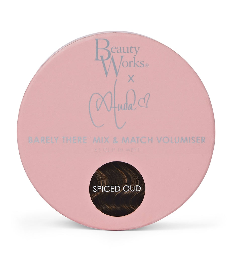 Beauty Works x Huda BARELY THERE Mix & Match Volumiser Clip-In Hair Extensions (20")