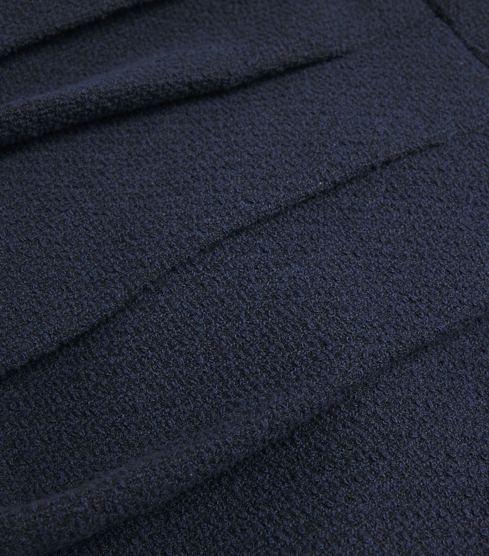 Maje Blue Tweed Buttoned Mini Dress