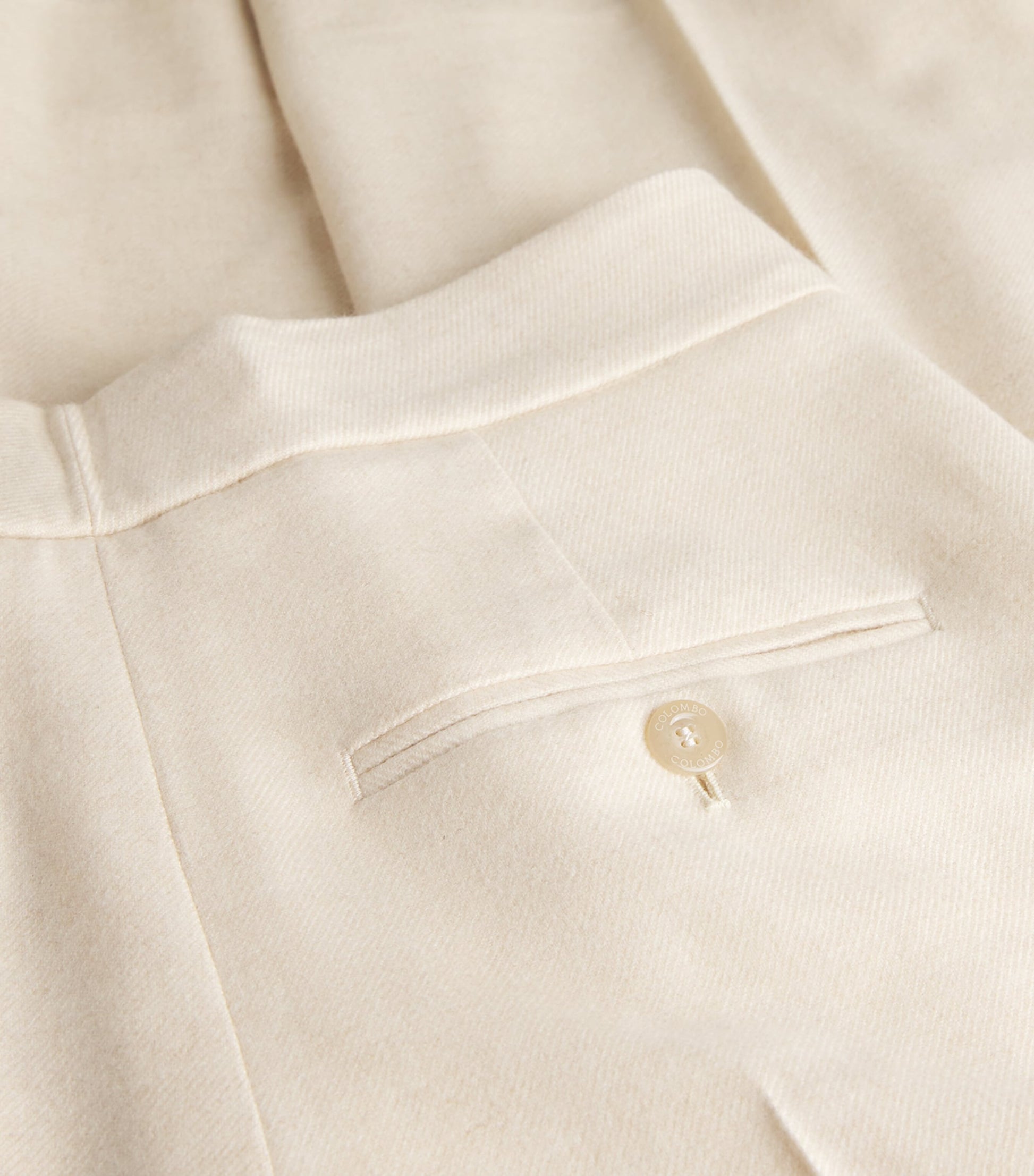 Cashmere Straight Tailored Trousers