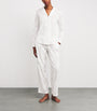 Ivory Floral Jacquard Pyjama Set