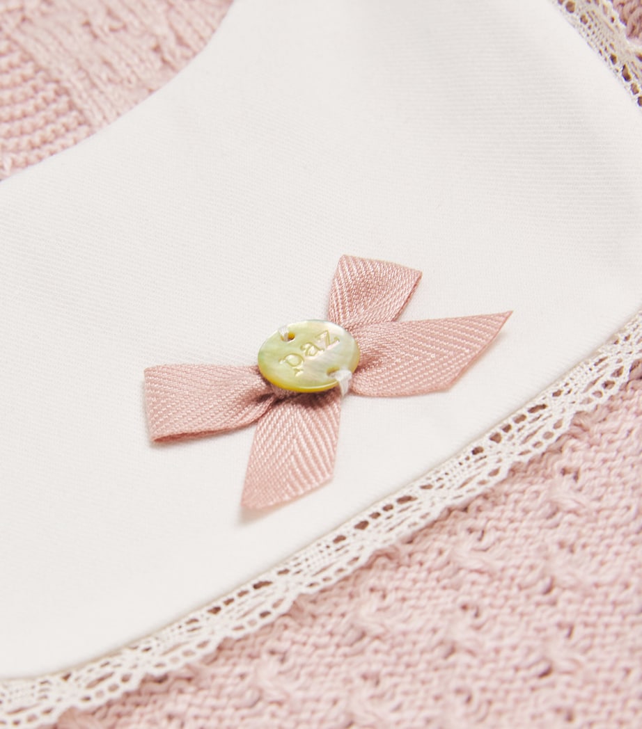 Knitted Bow Top and Leggings Set (0-12 Months)