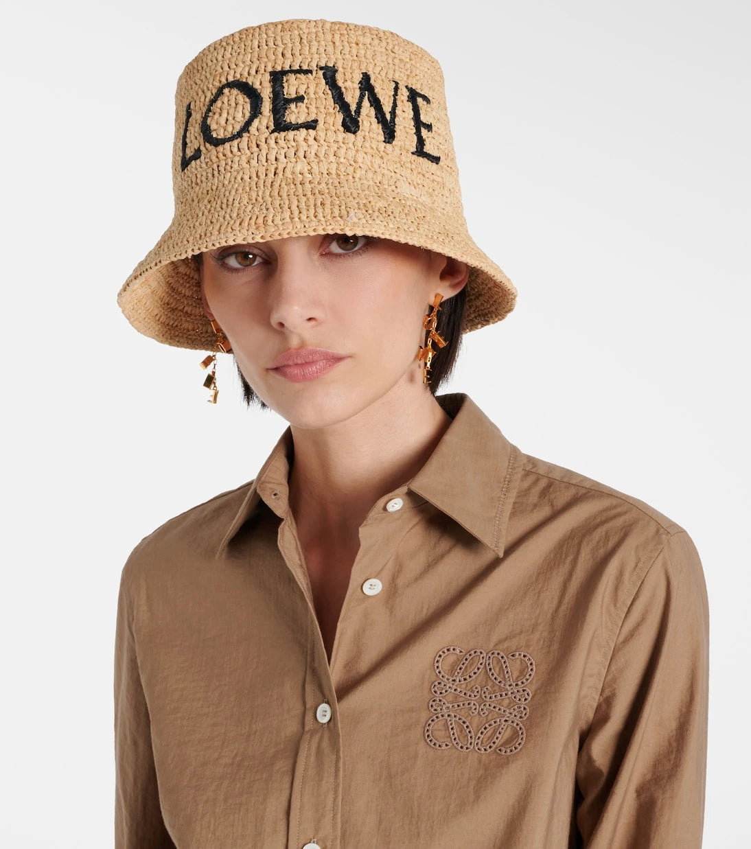 Loewe - Paula's Ibiza logolu kova şapka