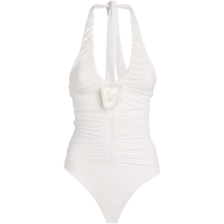 Maygel Coronel Flower-Appliqué Yojaira Swimsuit