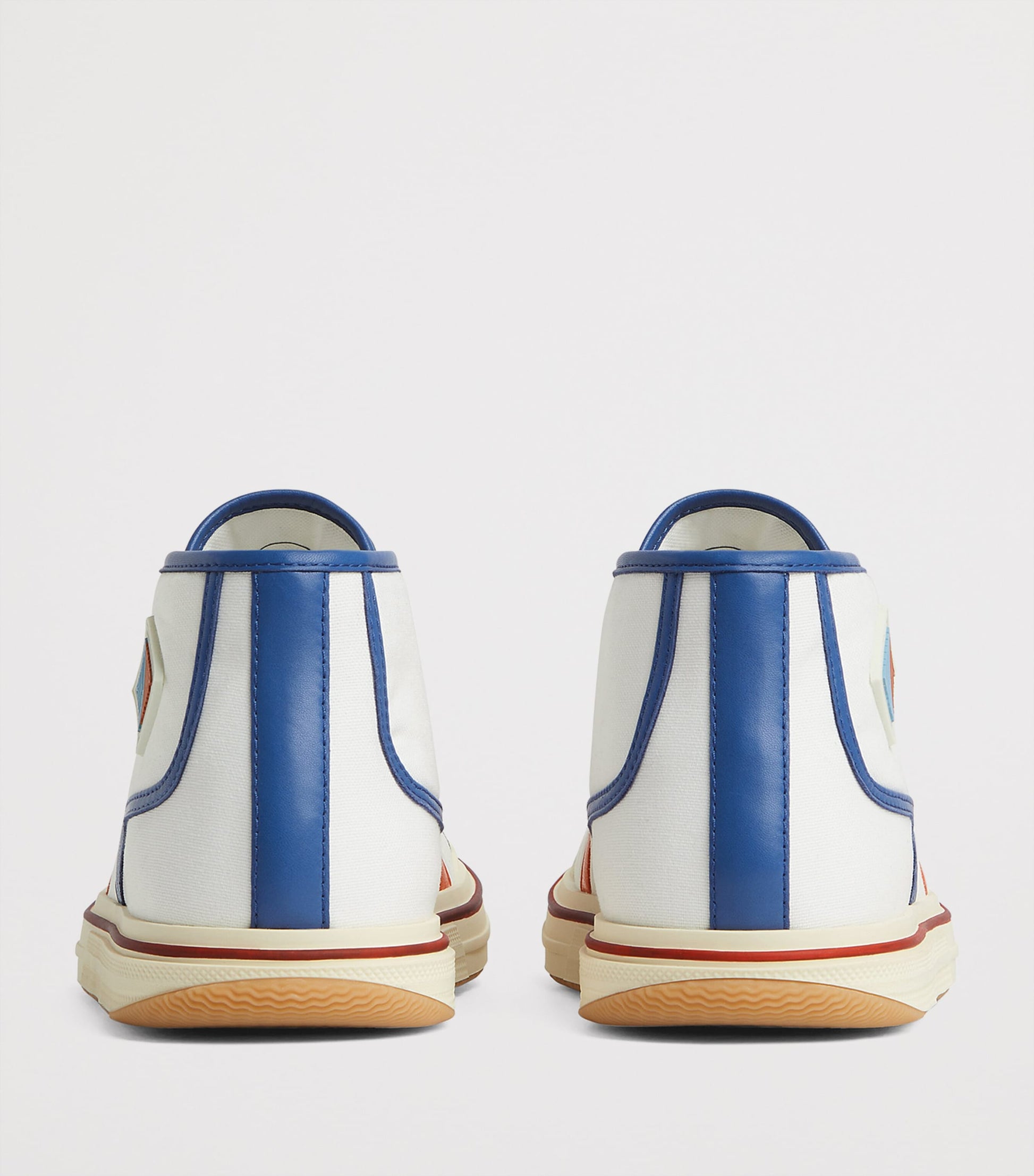 Canvas Leather-Trim Eliot Sneakers