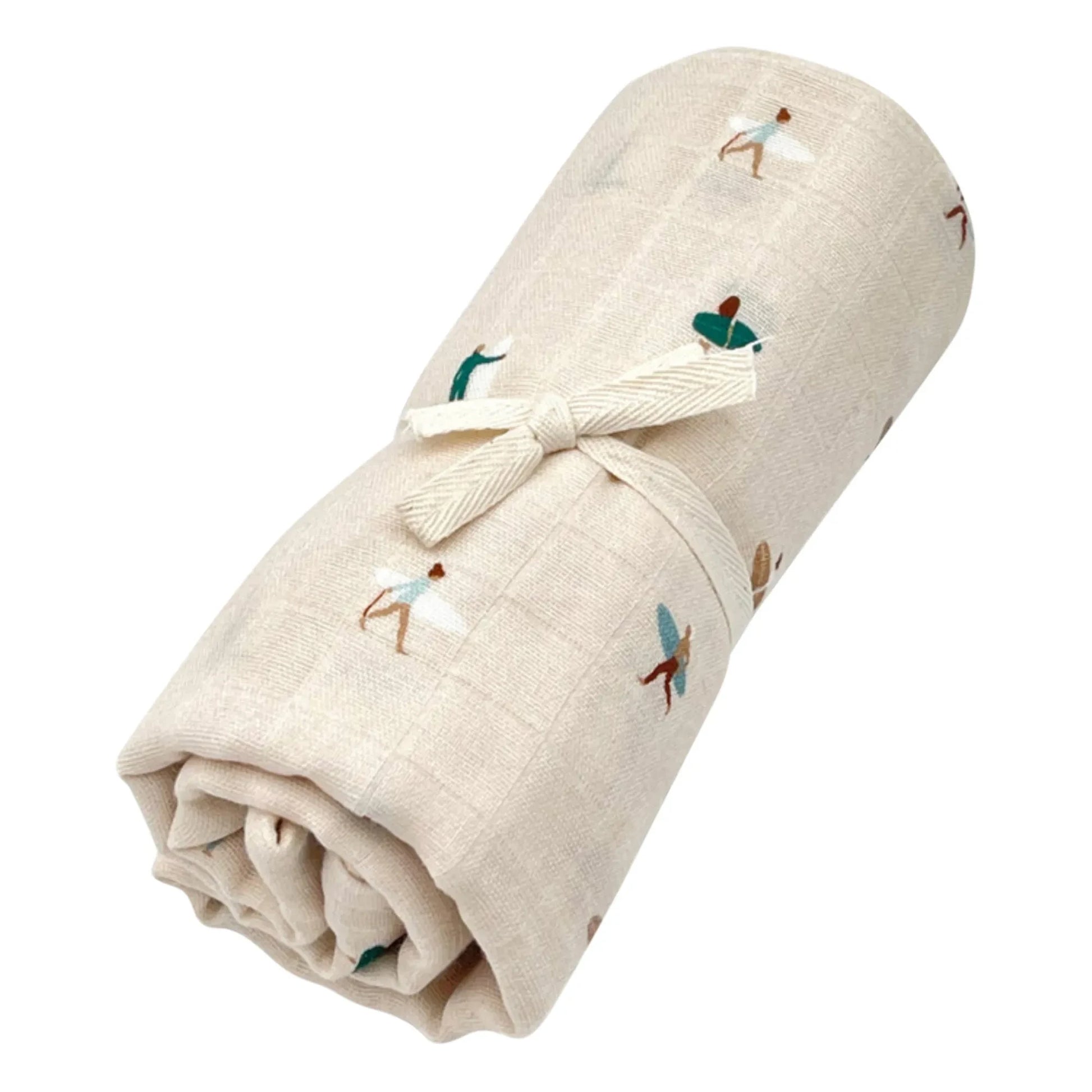 Milinane - Cotton Muslin Swaddling Cloth | White