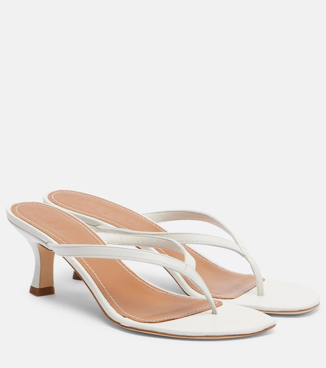 Staud - Freja leather thong sandals