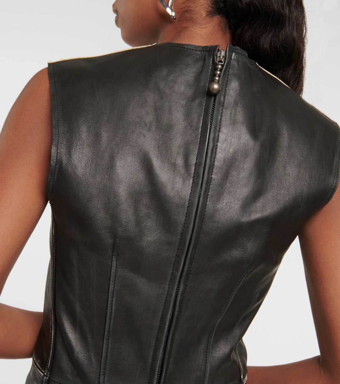 Acne Studios - Leather minidress