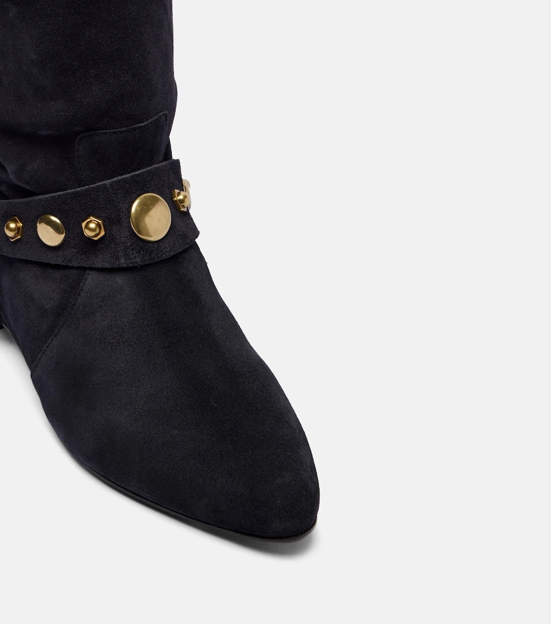Isabel Marant - Selize suede over-the-knee boots