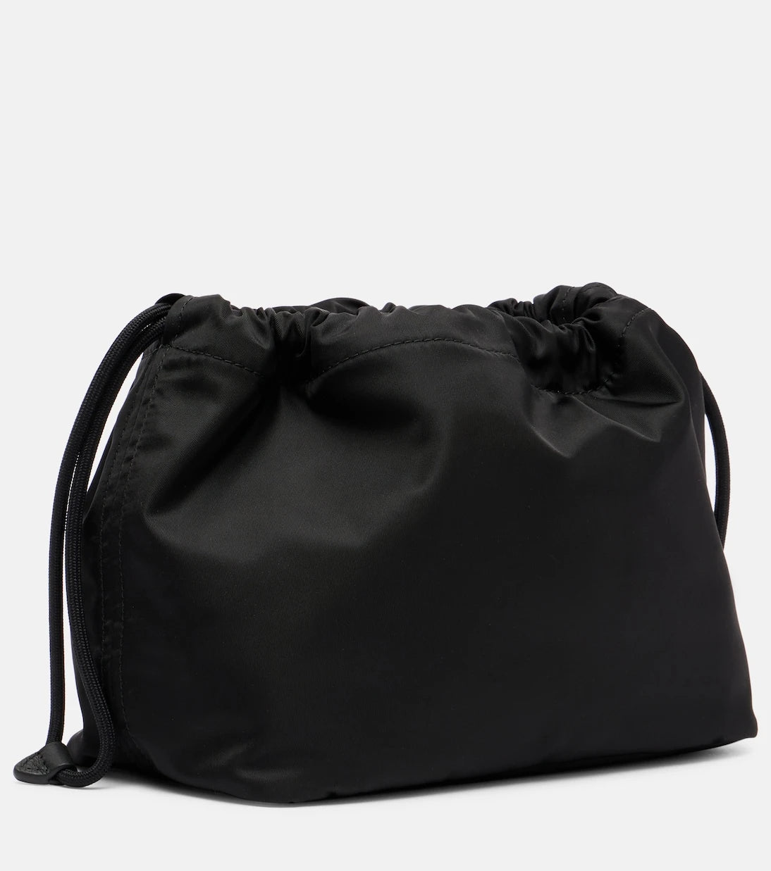 Burberry - Reversible leather-trimmed pouch